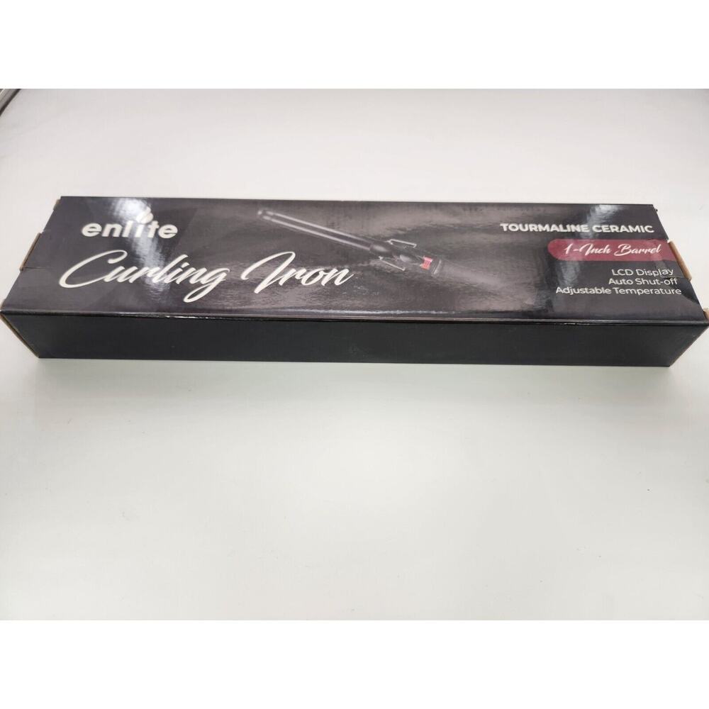 Enlite Professional Hair Curling Iron 1-Inch Variable Adjustable LED ~ USA~